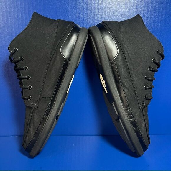 Olukai Mens Nalukai Kapa Black Canvas Lace Up Boot 9.5 - Picture 6 of 11